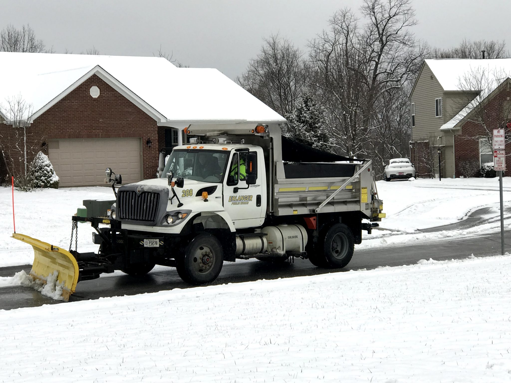 Winter weather city of erlanger